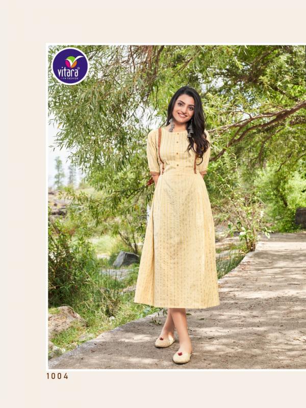 Vitara Addison Silk Exclusive Wear Designer Kurti Collection